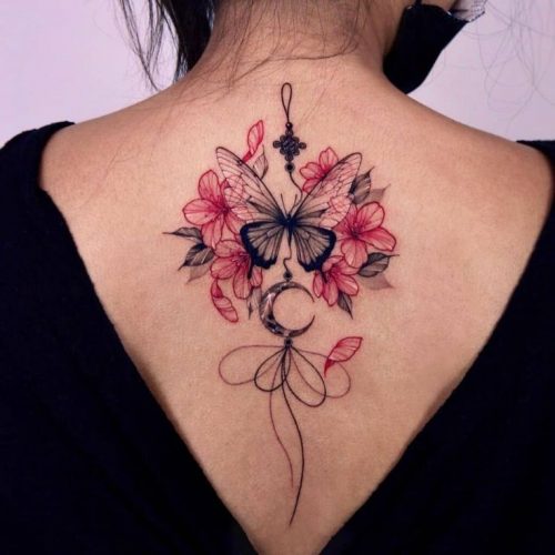 Explore 20 Unique Cherry Blossom Tattoo Designs for 2024 &#8211; Embrace Nature&#8217;s Ephemeral Beauty