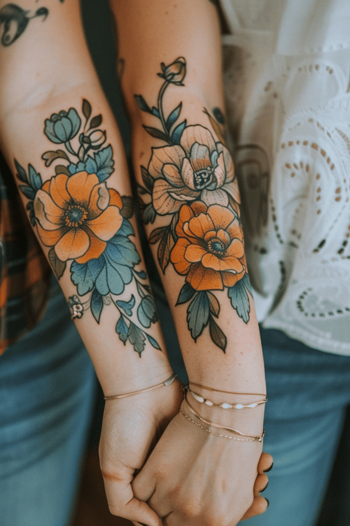 yellow rose tattoo symbol of friendship