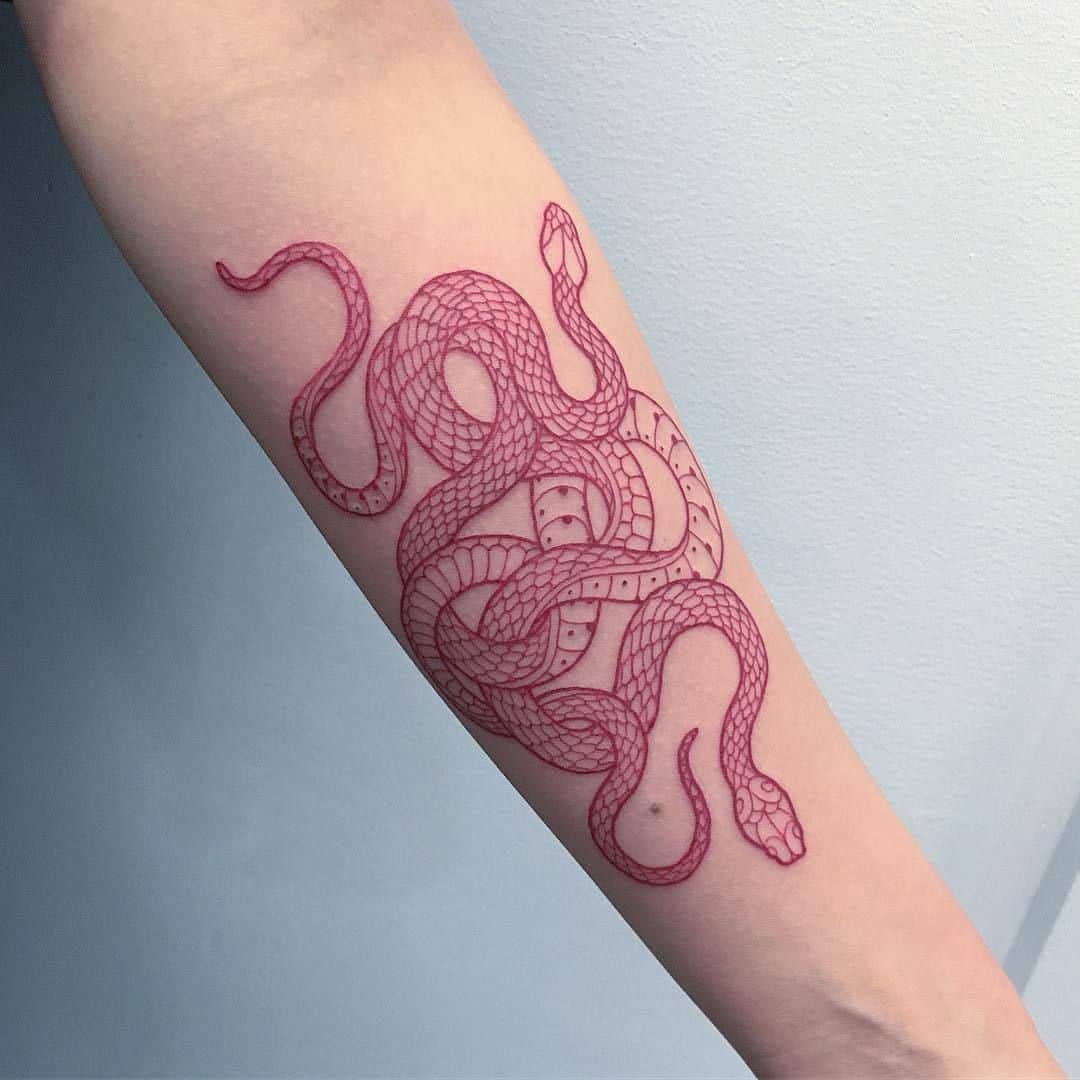 12 Fierce Red Ink Tattoo Examples