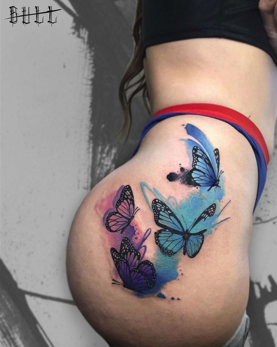 Explore 25 Unique Watercolor Butterfly Tattoo Ideas for 2024: Stunning Designs for Women &#8211; Arm, Back, and Hand Styles