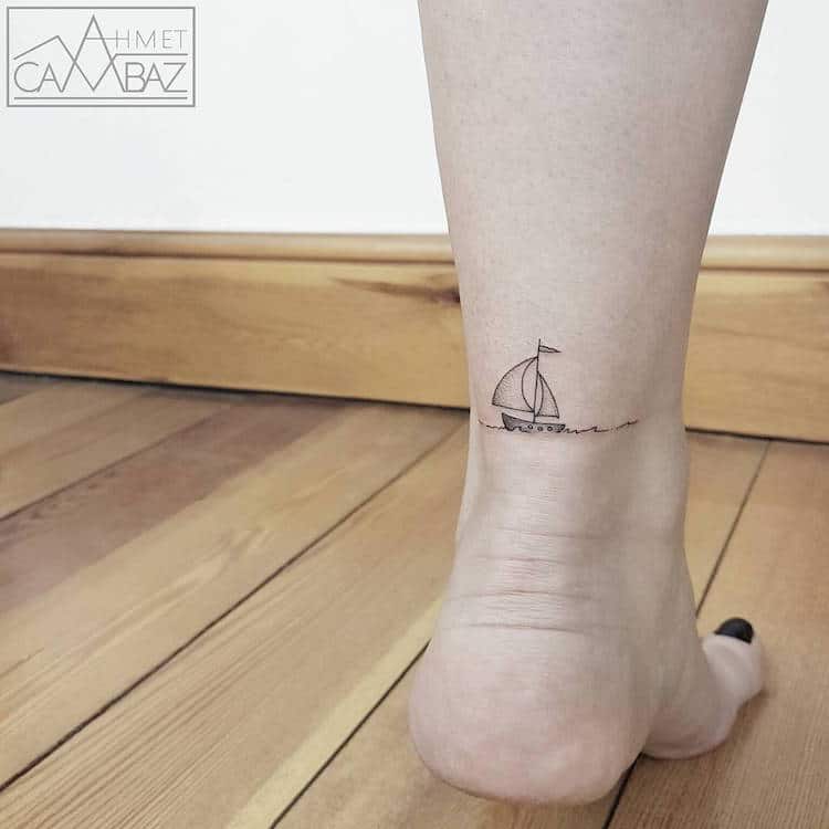 Cute Small Tattoos Simple Tattoos Illustration Ahmet Cambaz