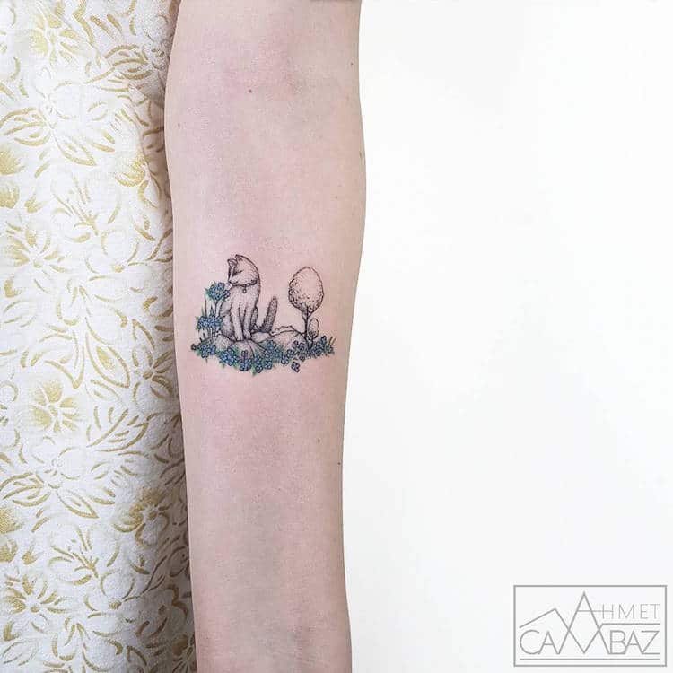 Cute Small Tattoos Simple Tattoos Illustration Ahmet Cambaz