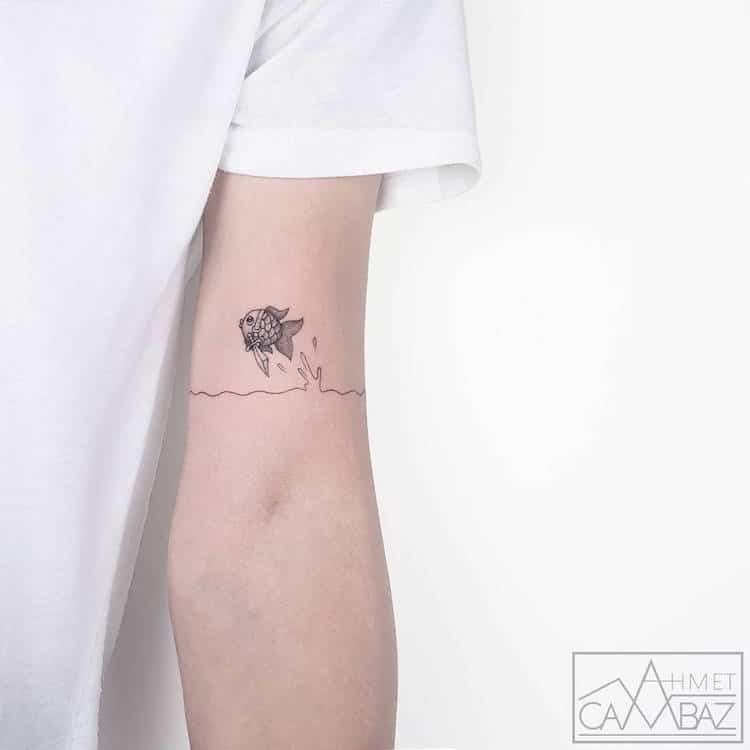 Cute Small Tattoos Simple Tattoos Illustration Ahmet Cambaz