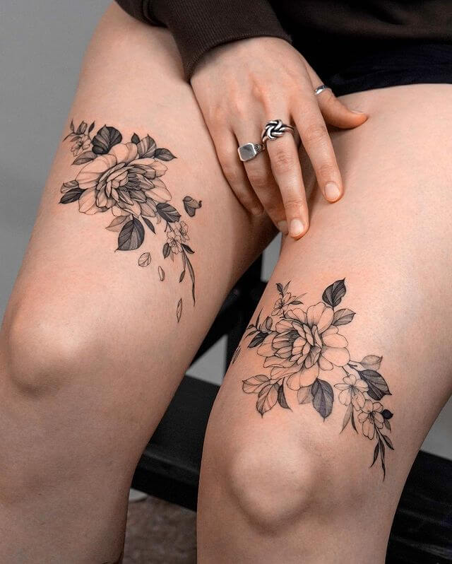 46 Stunning Thigh Tattoos for Women that Capture your Heart