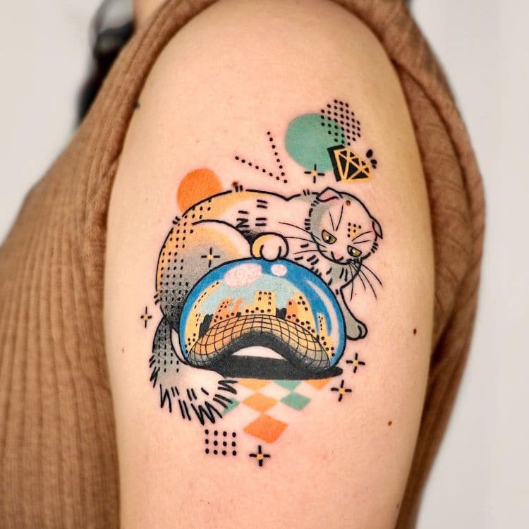 Small Cute Tattoos by Hen