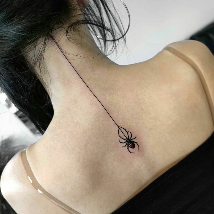 Black Widow Tattoo