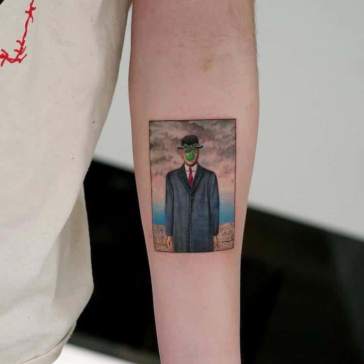 Art History Tattoos by Eva Krbdk