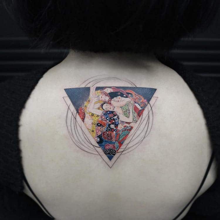 Art History Tattoos by Eva Krbdk