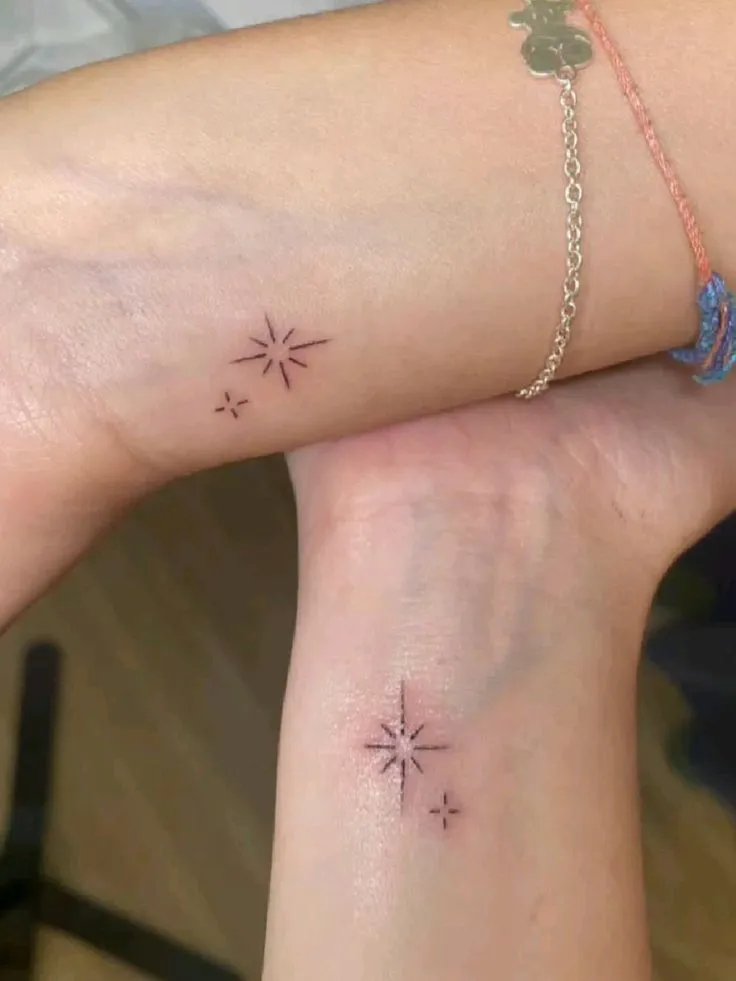 Stars matching tattoo