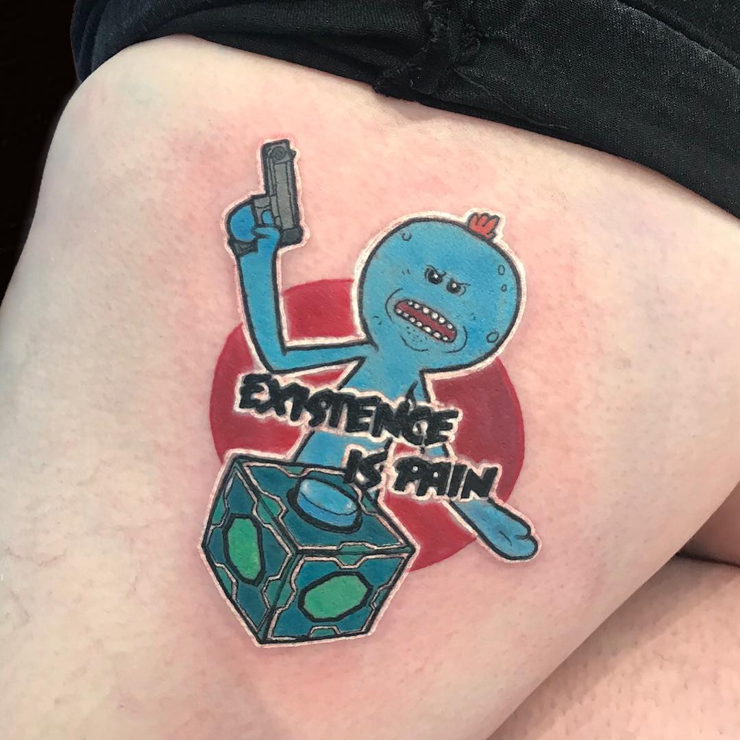 Rick And Morty Tattoo