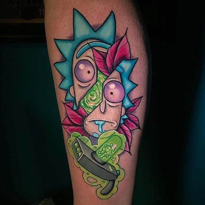 Rick And Morty Tattoo